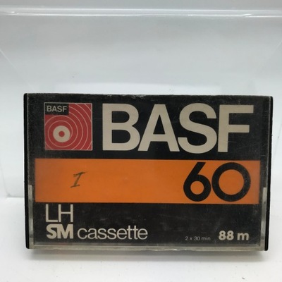 Kaseta - Kaseta magnetofonowa BASF LH SM 60 nośnik