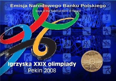 Blister 2 zł(2008) - Igrzyska XXIX Olimpiady Pekin
