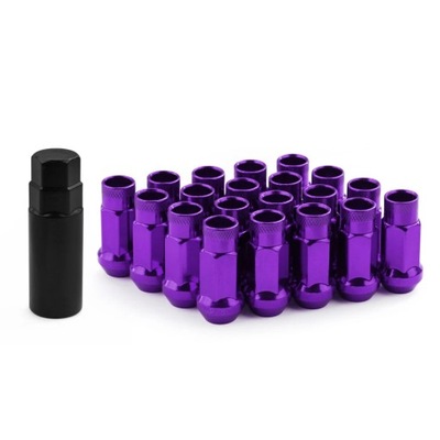 20Pcs Universal Racing Lug Nuts Steel Steel C