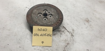 KOŁO PASOWE WAŁU AUDI A6 C6 2.0 3.0 TDI 03L105251