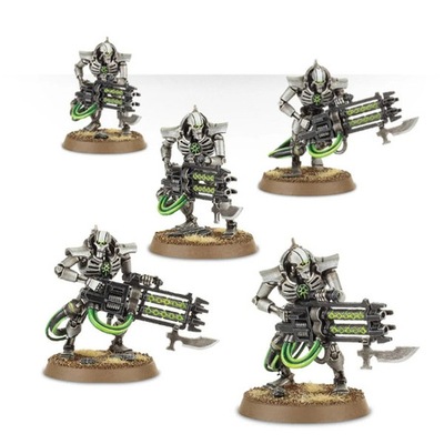 Necron Immortals - wypraski