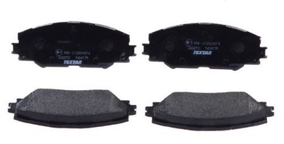 Textar 2433701 набір гальмівних колодок гальмівних, гальма дискові фото №1