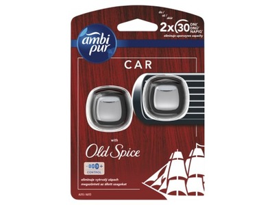 Odświeżacz samochodowy AMBI PUR Old Spice 2 szt.