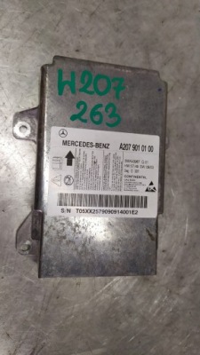 Mercedes w207 датчик подушек подушка безопасности модуль a2079010100 фото №1