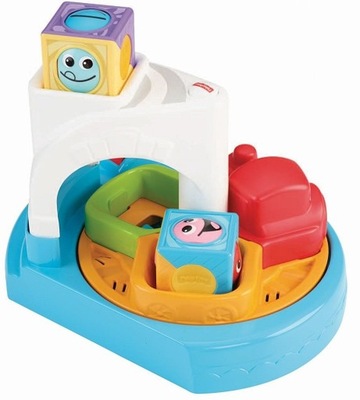 OPIS Ruchome Klocki Zestaw Sorter FISHER PRICE CDC13