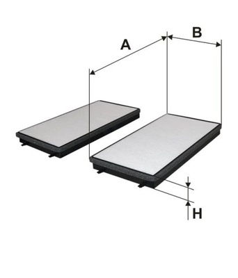 ФИЛЬТРON ФИЛЬТРON K 1165-2X ФИЛЬТР, ВЕНТИЛЯЦИЯ СТОРОНЫ ПАССАЖИРА