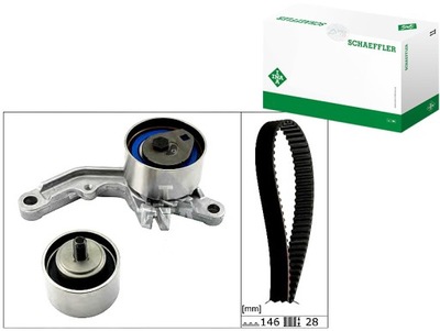 Комплект - набір ремінь розподільного валу ina ktb827 k01t265 фото №1