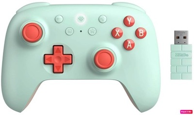 Pad Bezprzewodowy 8Bitdo Ultimate 2C Hall Effect 2.4G BT Android PC