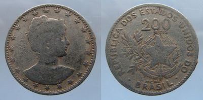 2013. BRAZYLIA, 200 REALI, 1901