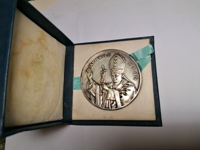 Veritas medal J.P II Gaude Mater Polonia duży