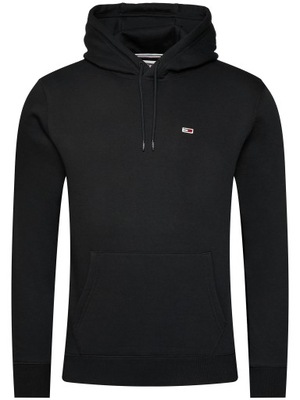 TOMMY JEANS pánska mikina s kapucňou, čierna, XS