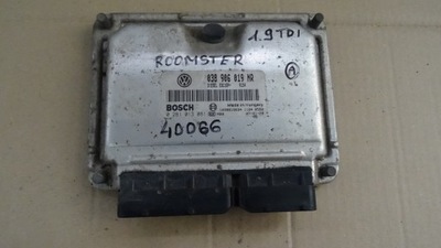 Roomster 1.9 tdi бортовий комп'ютер блок керування фото №1