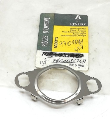 Прокладка трубка egr renault kangoo clio megane 7701061457 oe! фото №1