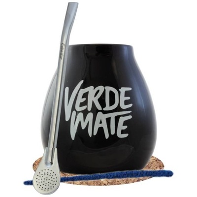 Matero Ceramiczne SOLIDNE Bombilla do yerba mate