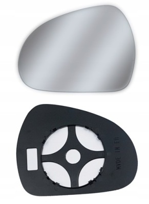 Вкладыш зеркало peugeot 207 308 i pł+pl левая фото №1