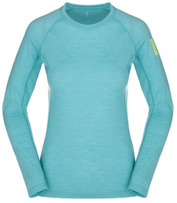 Bluzka termoaktywna Elsa Merino W T-shirt LS Zajo Dusty Turquoise S