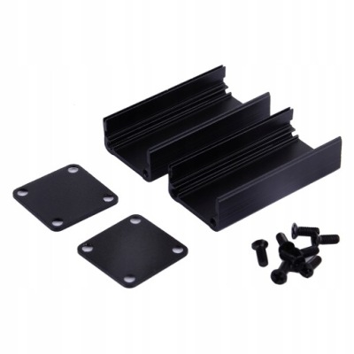 OBUDOWA ALUMINIOWA OBUDOWA DIY ELEKTRONICZNY PROJE