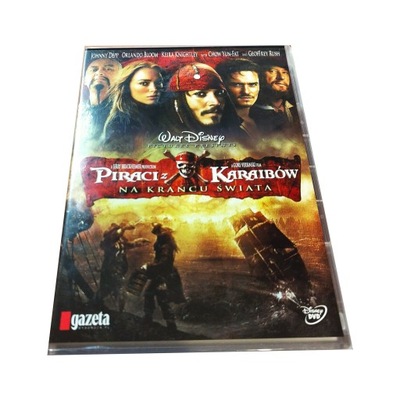 PIRACI Z KARAIBÓW NA KRAŃCU ŚWIATA NOWA DVD