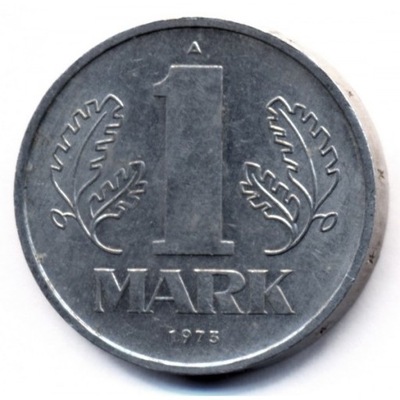 NRD 1 mark marka 1973 Niemiecka Republika Demokratyczna rzadka