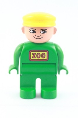 Lego Duplo figurka ludzik pracownik zoo