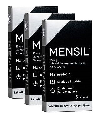 Mensil 25mg 24tabl. erekcja potencja syldenafil