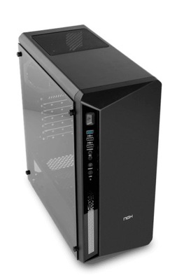 Obudowa PC NOX Infinity Atom TG Midi Tower Czarna