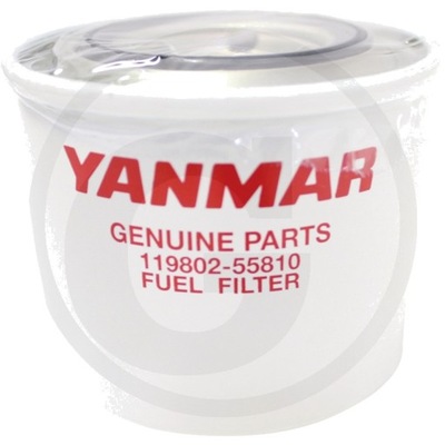 YANMAR FILTRO COMBUSTIBLES 119802-55810, 119802-55801, 119802-  