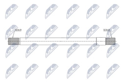 Nty вал полуось фото №1
