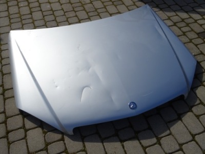 Mercedes c-klasa w204 07-10 капот оригінал срібляста фото №1