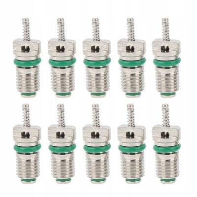 10X ZAWÓR ZAWOREK SERWISOWY KLIMATYZACJ R134A M6