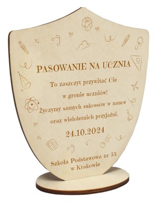 Pasowanie Na Ucznia Ślubowanie - Statuetka