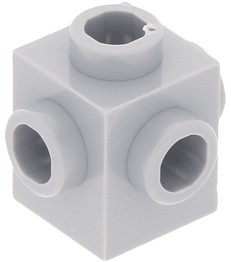 LEGO 1x1 BRICK WYPUSTKI J. SZARY LBG 4733 NOWY