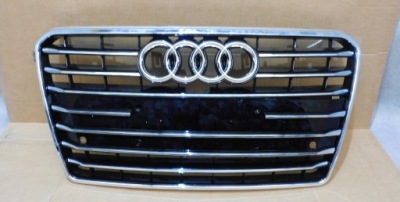 Audi a7 c7 4g8 решётка  решётка радиатора перед передний новый подкладка под номерной знак фото №1