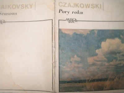 Czajkowski Pory roku na fortepian opracował Bolesław Woytowicz