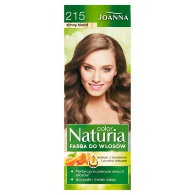 Joanna Naturia Color farba do włosów 215 Zimny Blond