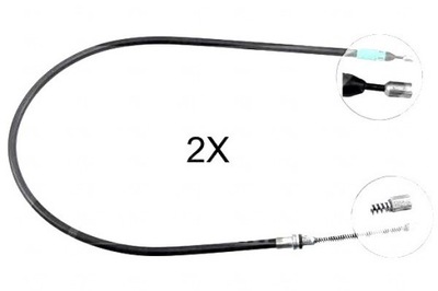 A.b.s. трос гальма ручного smart roadster 03-05 фото №1