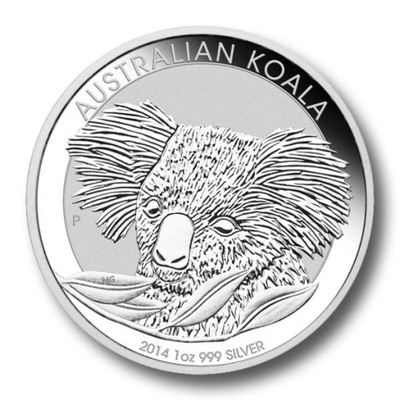 Australia 1$ Koala 2014 1 Oz Ag.999