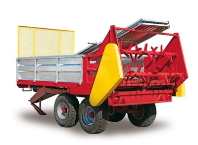 Nowy rozrzutnik obornika Igamet 6 ton poziome wałki