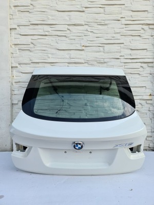 X6 e71 кришка багажника задня задня білий a300 фото №1