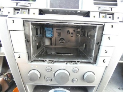 Заглушка консоли opel vectra c signum 02-08 nr 2 2l 09185913 фото №1