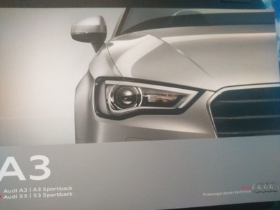 Audi A3. katalog, prospekt, reklama 2013 