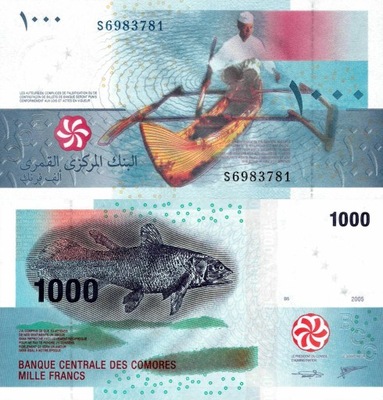 Komory 2005 - 1000 francs - Pick 16 UNC