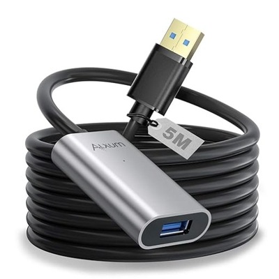 ALXUM USB 3.0 PRZEDŁUŻACZ MĘSKI NA ŻEŃSKI 5M