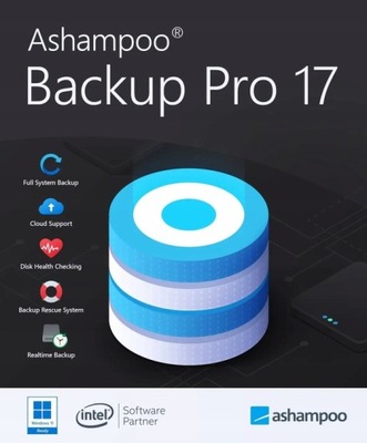 Program kopia zapasowa Backup Pro 17 Ashampoo