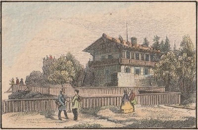 KARKONOSZE. Schronisko -XIX wiek