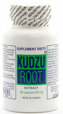 KUDZU ROOT kanadyjskie ekstrakt 500mg NAŁOGI 90t