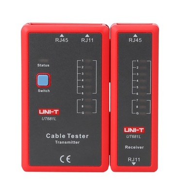 UNI-T UT681L CHN Tester kabli sieciowych RJ11 RJ45