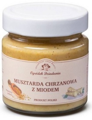 Musztarda CHRZANOWO MIODOWA Naturalna DZIADUNIA