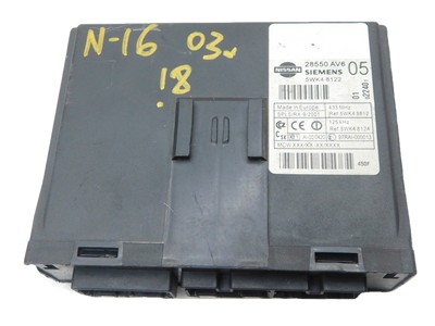 Nissan almera n16 модуль комфорта 28550 av6 фото №1