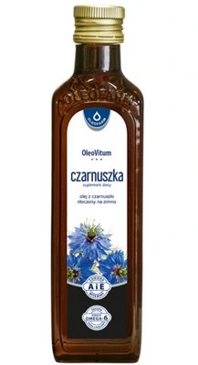 Olej z czarnuszki nierafinowany Oleofarm 250 ml